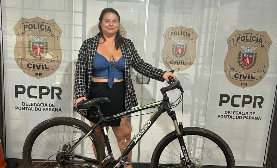 PCPR recupera bicicleta furtada avaliada em R$ 7 mil 