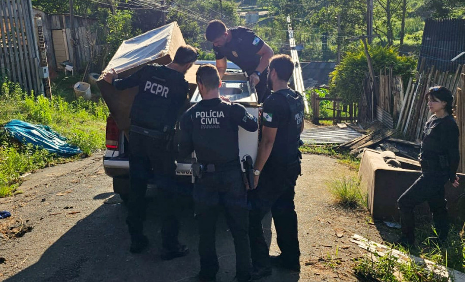 PCPR recupera móveis furtados e prende homem por receptação em Telêmaco Borba
