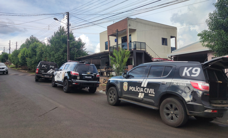 PCPR prende três homens durante operação contra tráfico de drogas em Francisco Beltrão