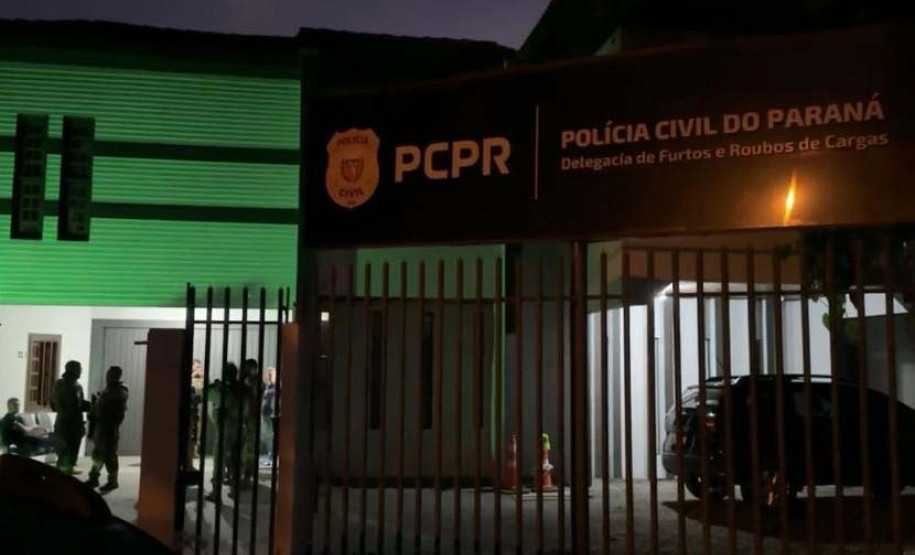 PCPR prende três pessoas em operação contra roubo de cargas