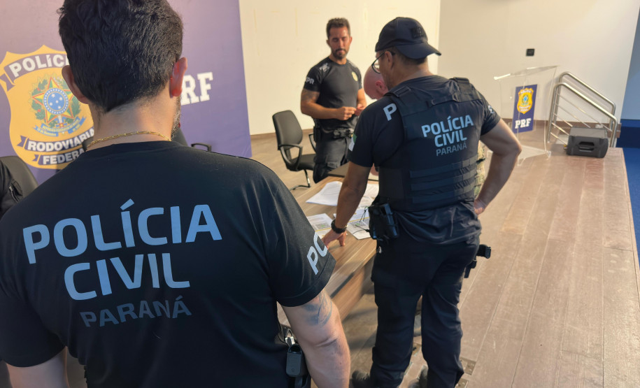 PCPR e PRF  prendem 12 pessoas em operação contra organização criminosa especializada em saques de cargas