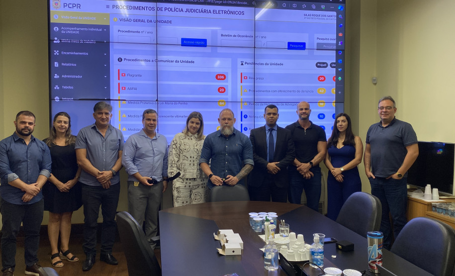 PCPR se torna referência e apresenta centrais de flagrante para polícias do Amazonas e Distrito Federal