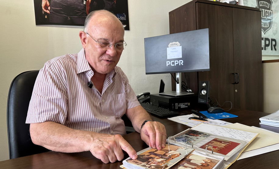 Delegado da PCPR comemora 75 anos de idade e encerra carreira policial de quatro décadas