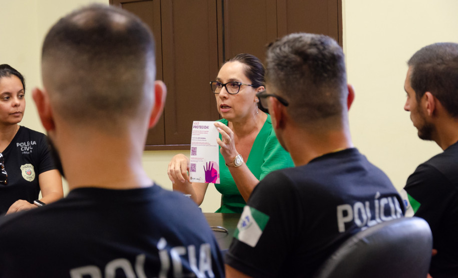 PCPR participa de campanha nacional de combate à violência contra a mulher