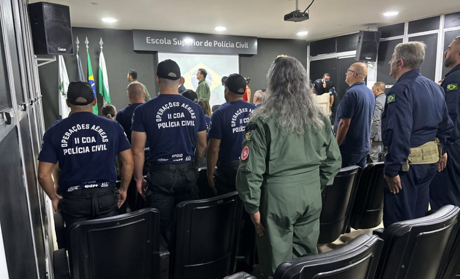 PCPR inicia Curso de Operações Aéreas de Segurança Pública