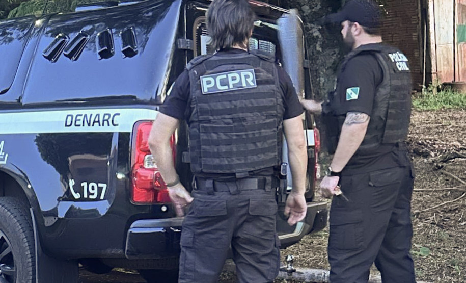PCPR e PMPR prendem cinco homens por tráfico de drogas no Oeste do Estado