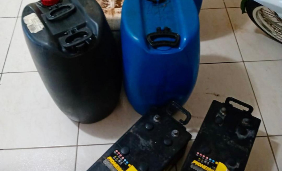 PCPR prende suspeitos de furtar agrotóxicos avaliados em mais R$ 115 mil