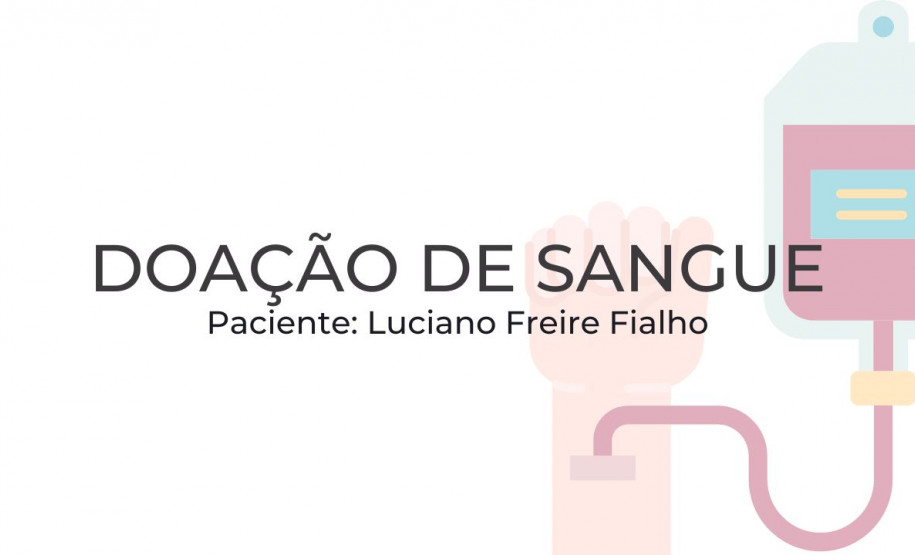 PCPR solicita doação de sangue para policial civil em tratamento