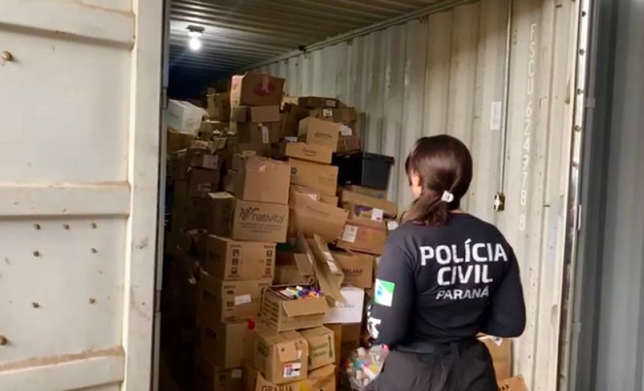 PCPR apreende medicamentos sem procedência em Piraquara
