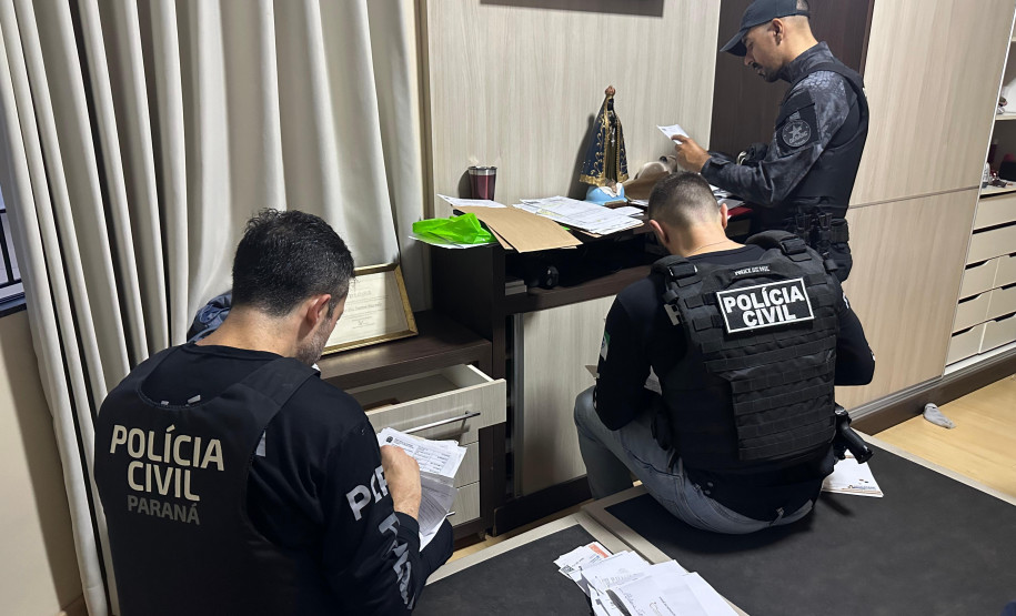 PCPR prende seis integrantes de organização criminosa que lavava dinheiro do tráfico de drogas em postos de combustíveis