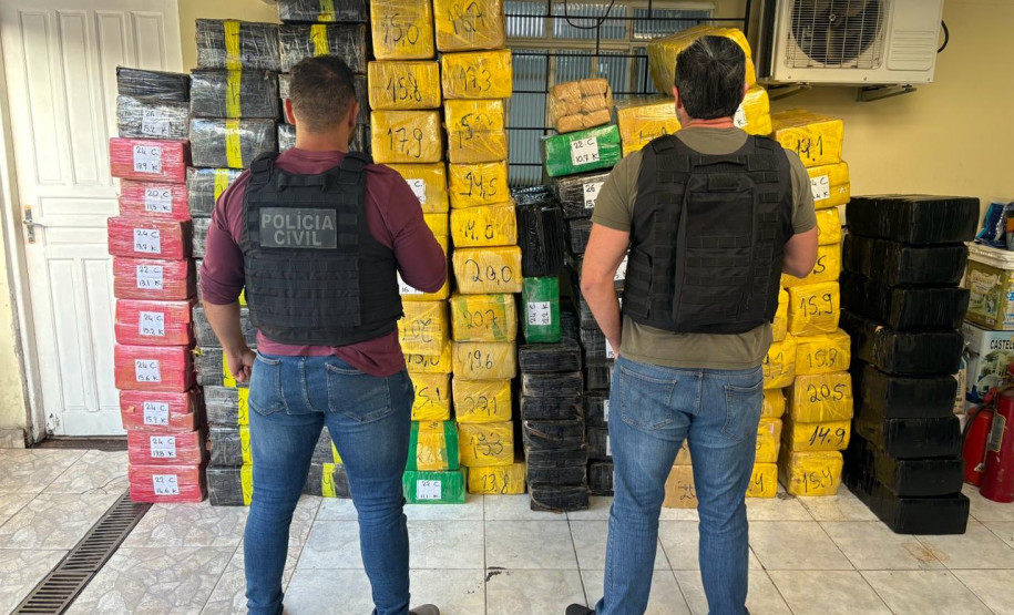 PCPR apreende cerca de duas toneladas de maconha e prende três suspeitos na RMC