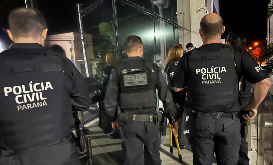 PCPR prende seis integrantes de organização criminosa que lavava dinheiro do tráfico de drogas em postos de combustíveis