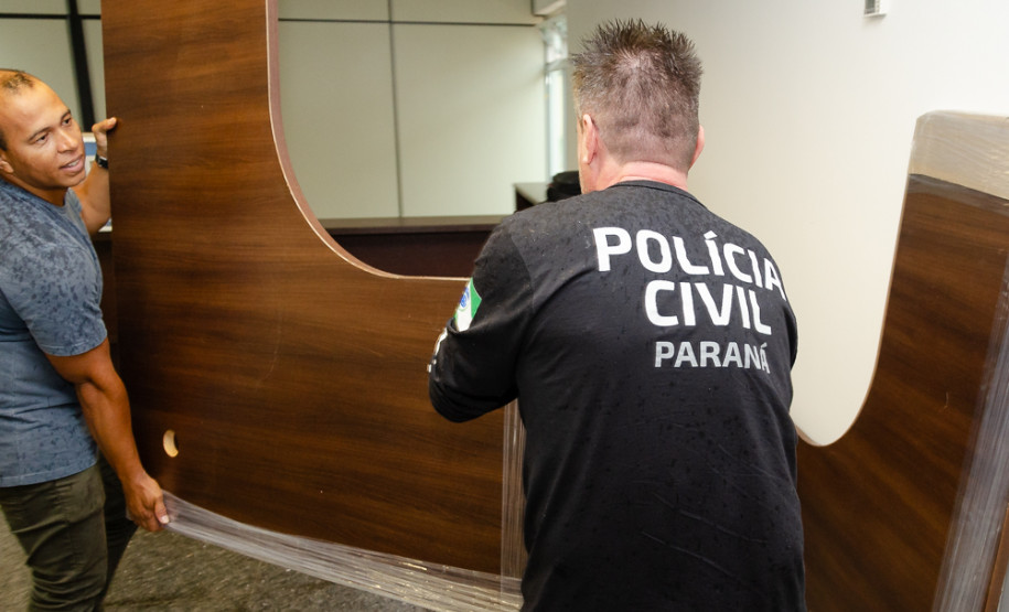 PCPR distribui mobiliários novos para delegacias no Estado