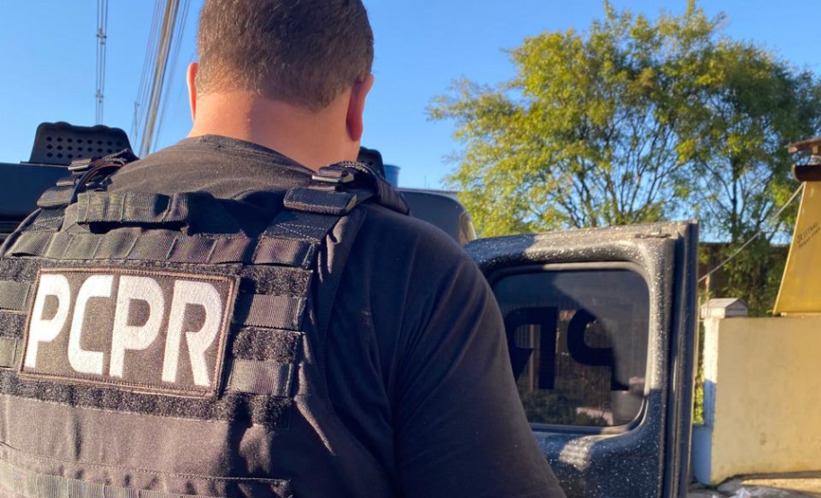 PCPR prende homem por descumprir medida protetiva contra a mãe em Almirante Tamandaré