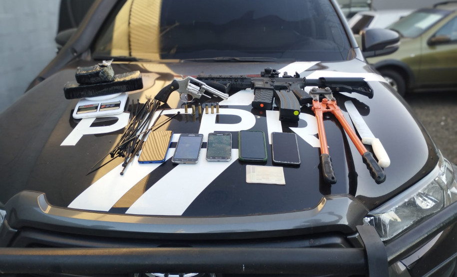 PCPR prende suspeitos de envolvimento com roubo a transportadora de Maringá