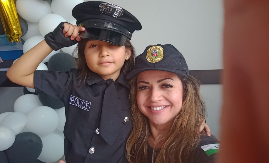 PCPR participa de aniversário de menina em Londrina