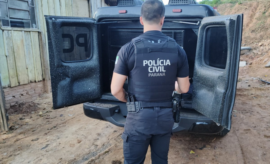 PCPR prende suspeito de homicídio em Telêmaco Borba