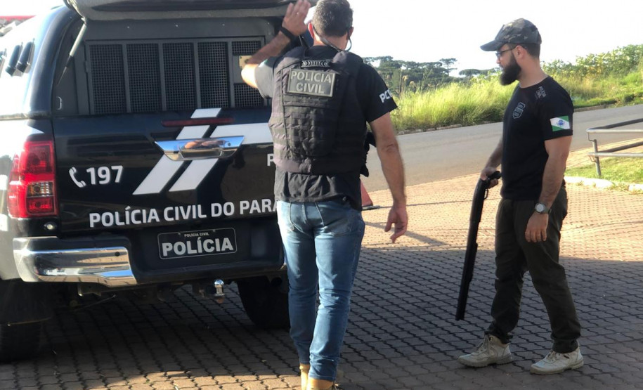PCPR prende dois homens por descumprimento de medida protetiva de urgência nos Campos Gerais