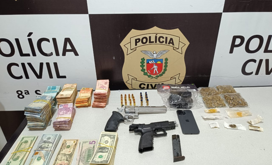 PCPR e PMPR prendem quatro homens e apreendem adolescente durante operação contra roubo e receptação de veículos no Noroeste do Estado