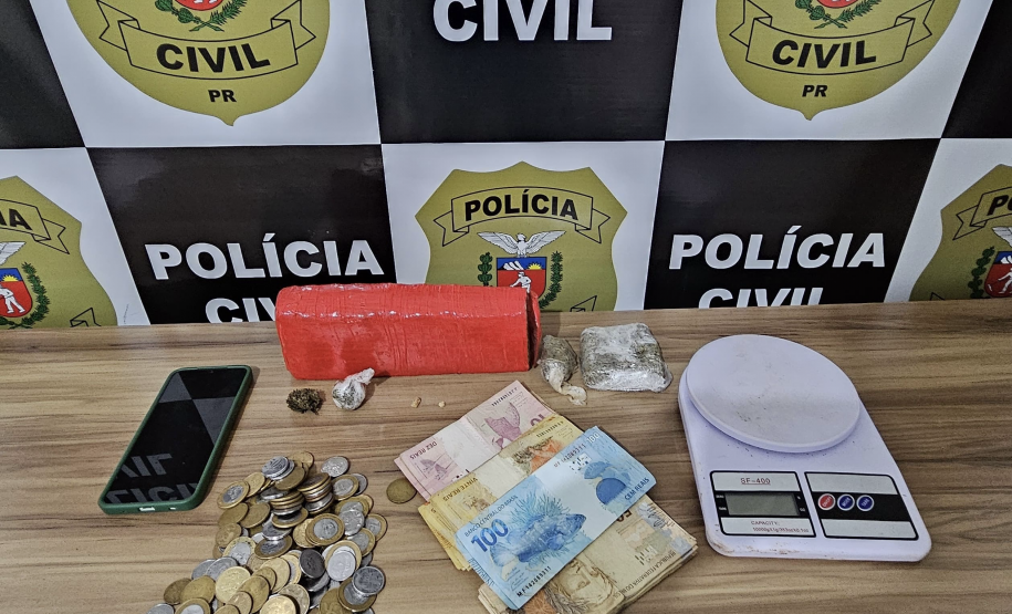 PCPR prende homem em flagrante por tráfico de drogas em Colorado