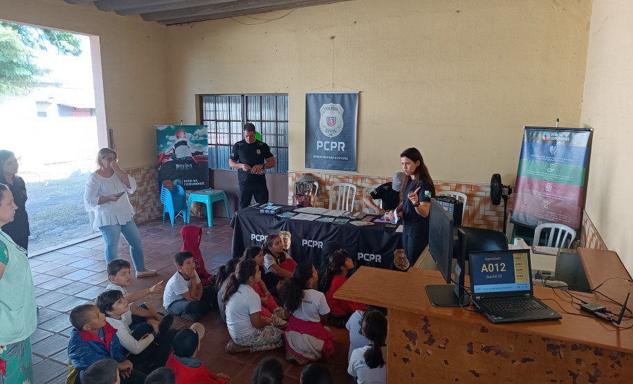 PCPR na Comunidade leva serviços de polícia judiciária para mais de 2,7 mil pessoas em Mauá da Serra e Tamarana