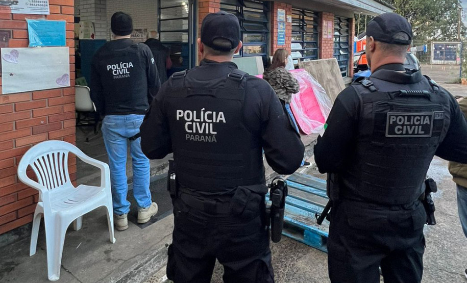Com 104 agentes e muita tecnologia, forças de segurança do PR seguem apoiando o RS