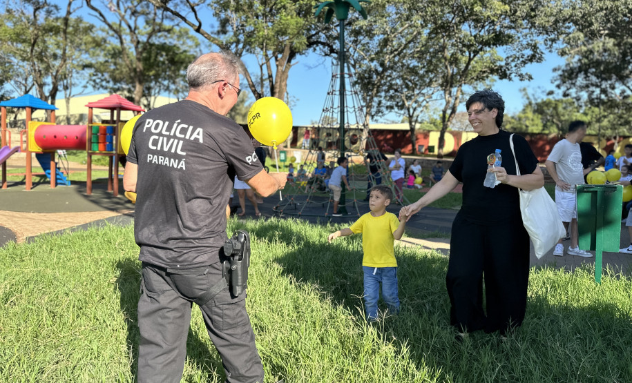PCPR participa de evento em alusão ao Maio Amarelo em Curitiba