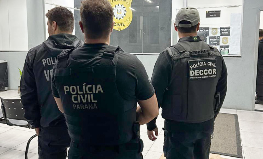 Com 104 agentes e muita tecnologia, forças de segurança do PR seguem apoiando o RS