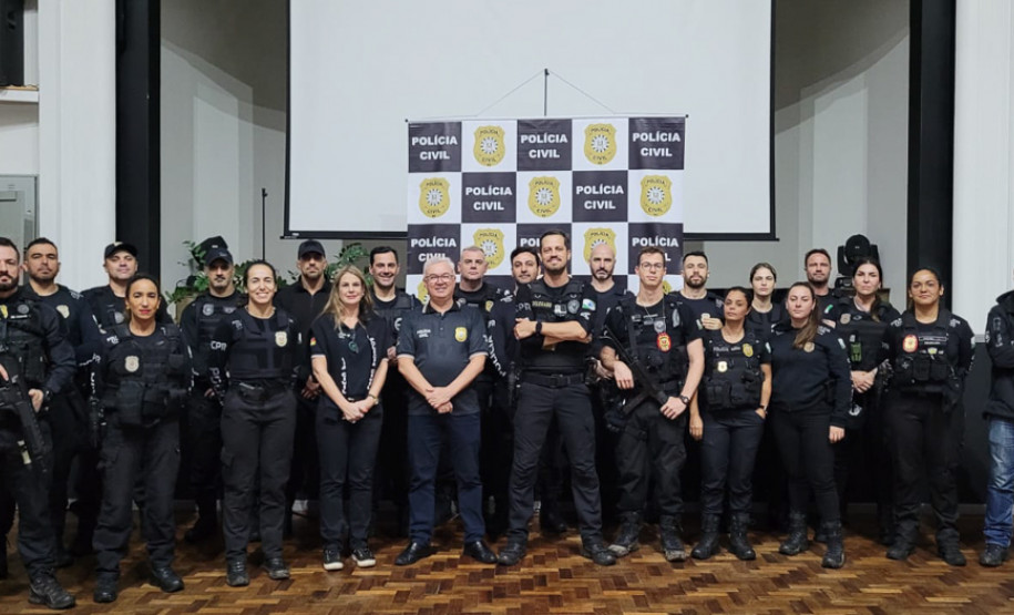 Com 104 agentes e muita tecnologia, forças de segurança do PR seguem apoiando o RS