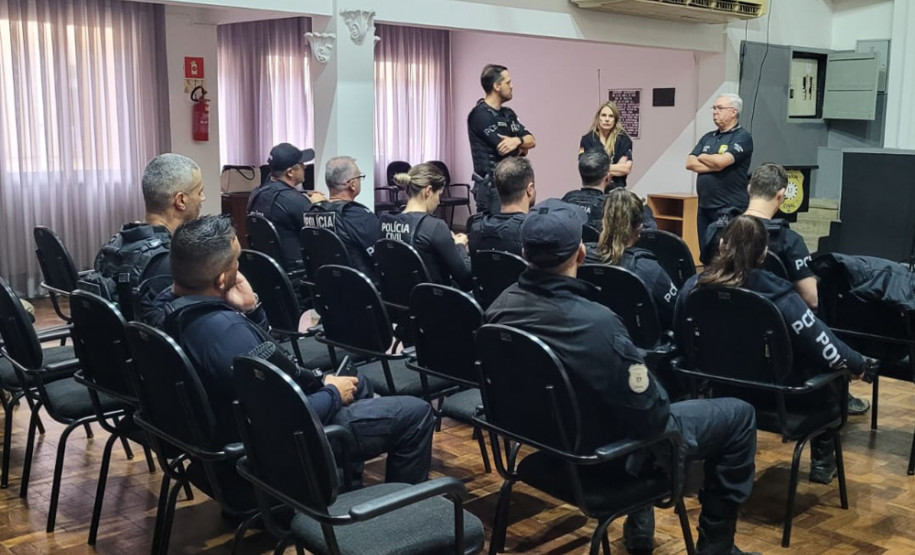 Com 104 agentes e muita tecnologia, forças de segurança do PR seguem apoiando o RS