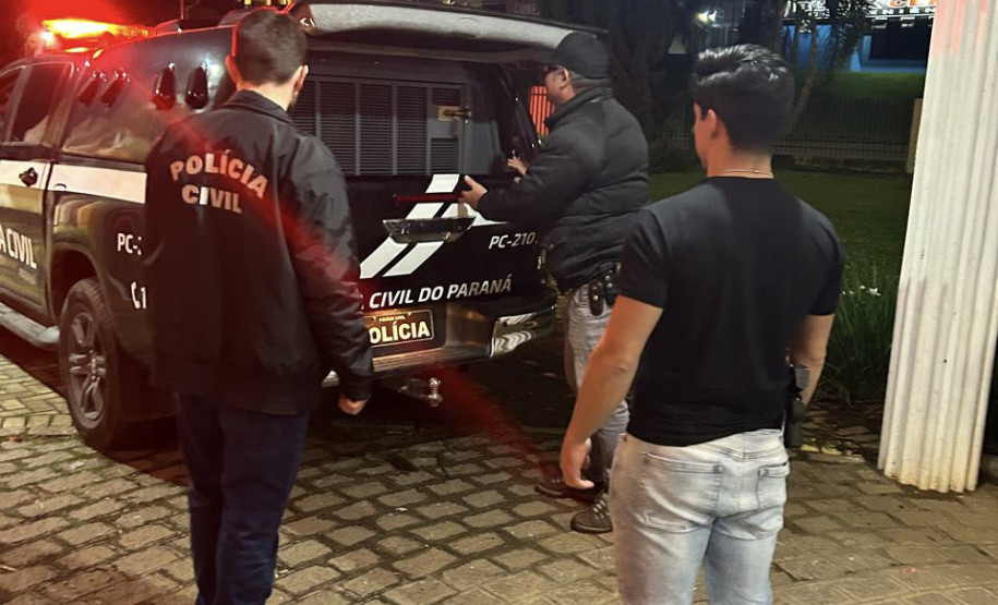 PCPR prende três homens por diferentes crimes em Carambeí