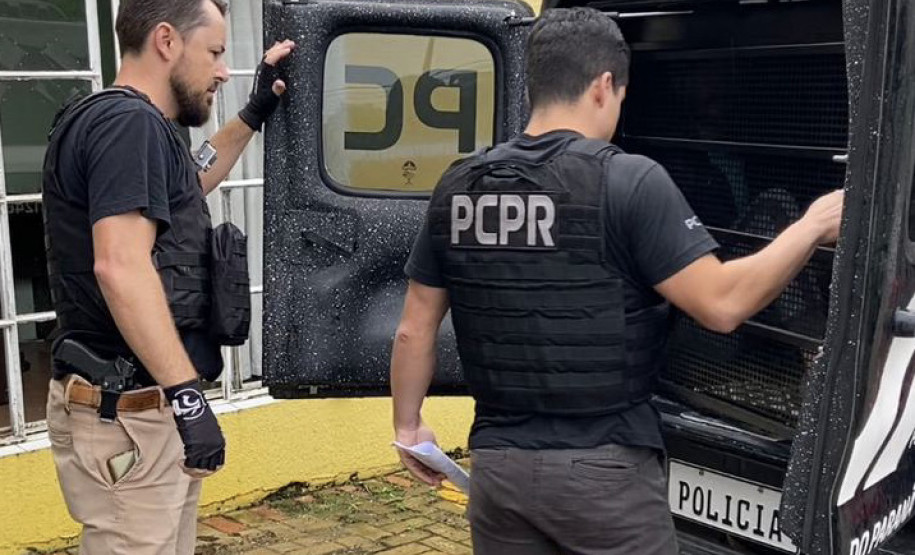 PCPR prende suspeito de participação em homicídio ocorrido em Carambeí