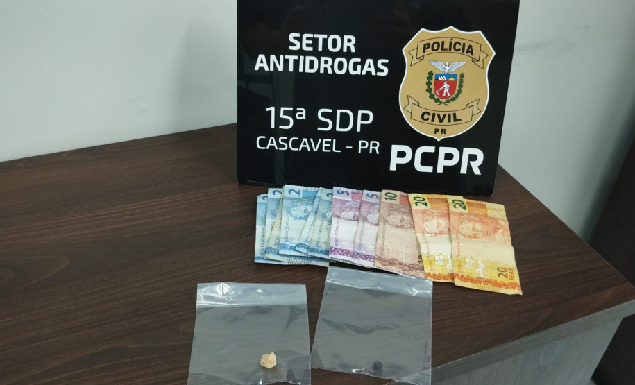 PCPR prende homem em flagrante por tráfico de drogas em Cascavel