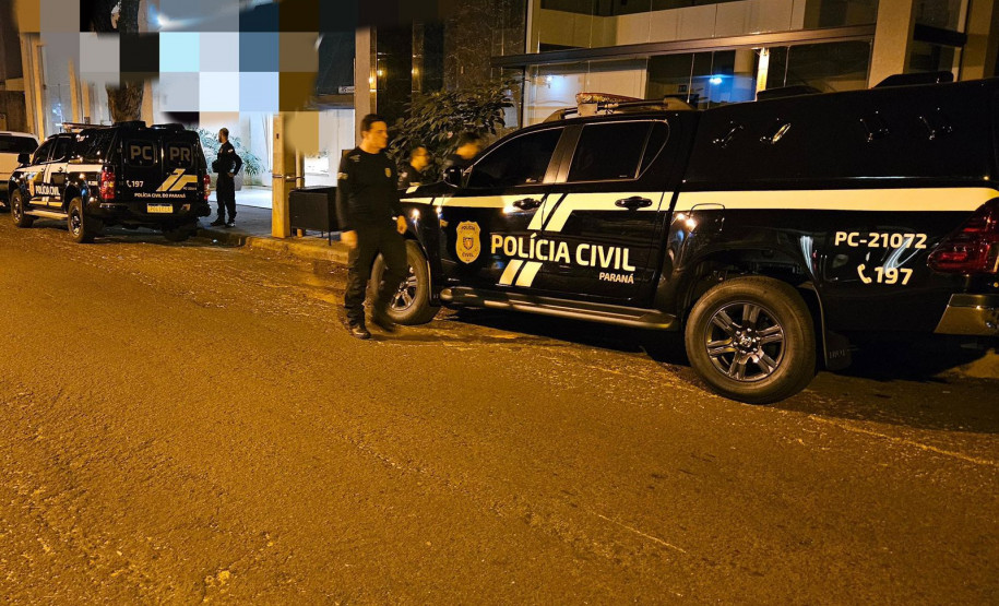 PCPR cumpre mandados contra suspeito de desvio de dinheiro de empresa privada em Cianorte