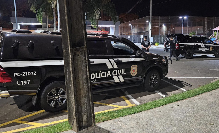 PCPR cumpre mandados contra suspeito de desvio de dinheiro de empresa privada em Cianorte