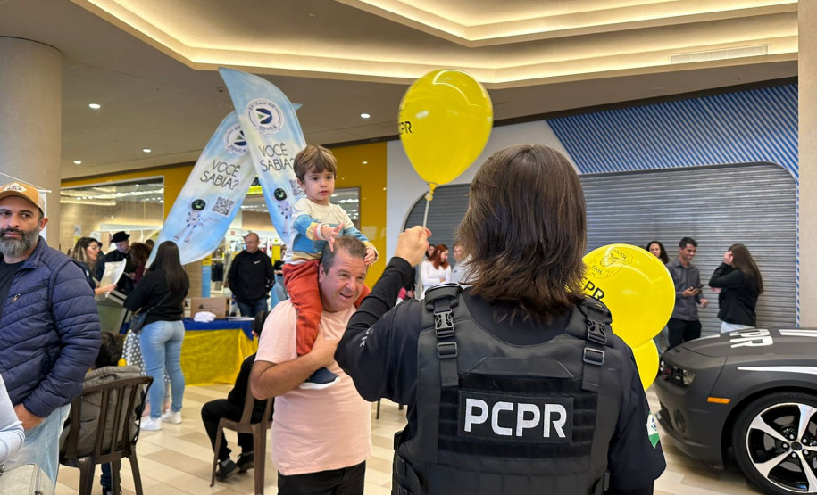 PCPR leva orientações sobre segurança no Maio Amarelo e Maio Laranja para mais de 1,5 mil pessoas em Curitiba