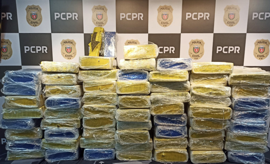 PCPR apreende 365 quilos de maconha na RMC