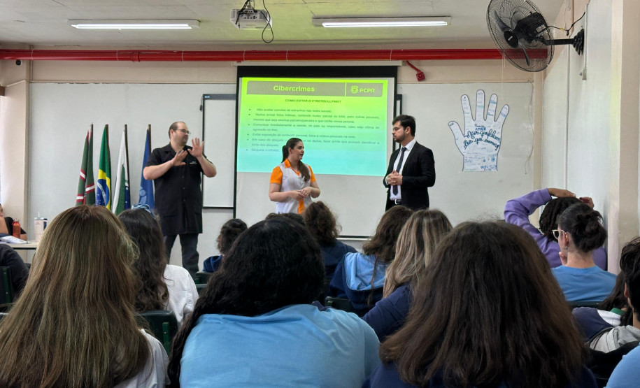 PCPR ministra palestra educativa em escola para surdos na Capital