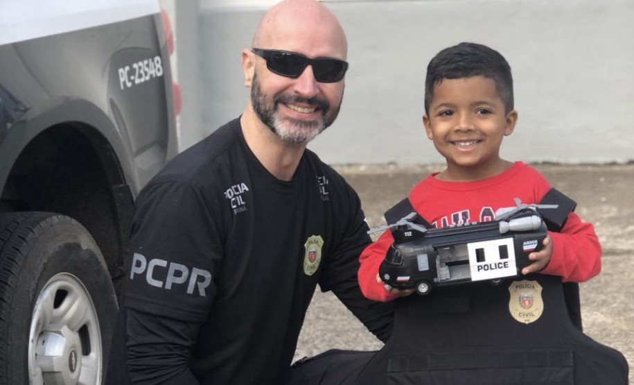 PCPR promove festa de aniversário para criança em abrigo do Rio Grande do Sul