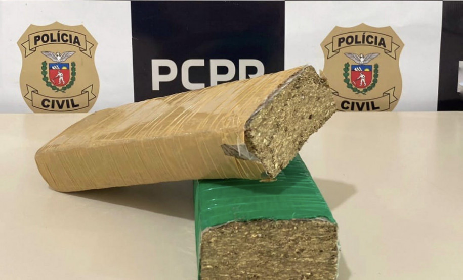 PCPR apreende maconha escondida no interior de veículo em Icaraíma