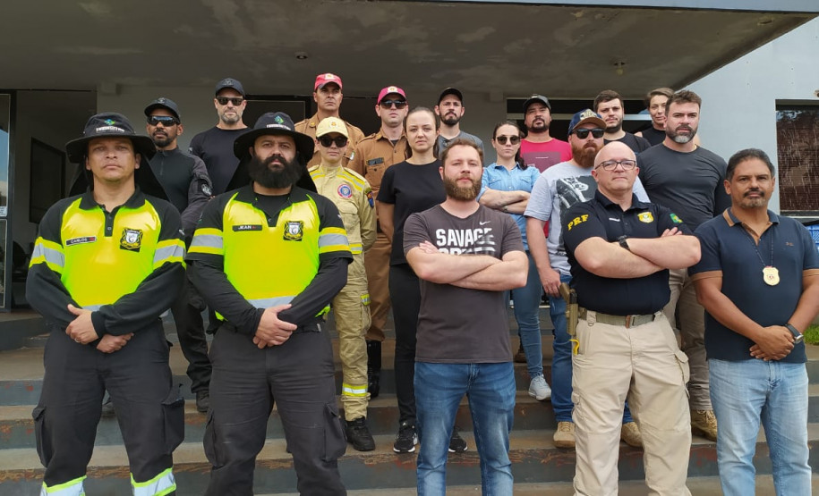 PCPR realiza treinamento de identificação veicular em Cascavel