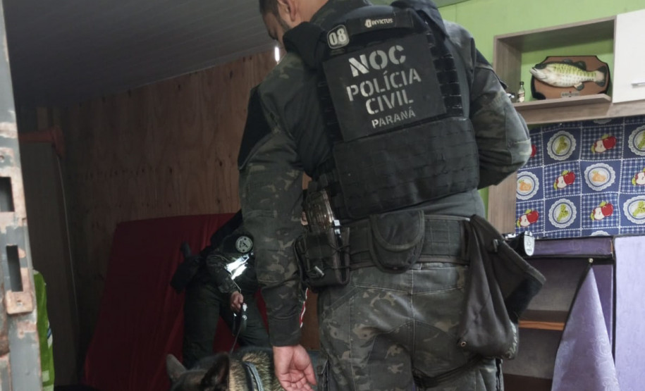 PCPR e PMPR prendem homem por por tráfico de drogas em Guarapuava