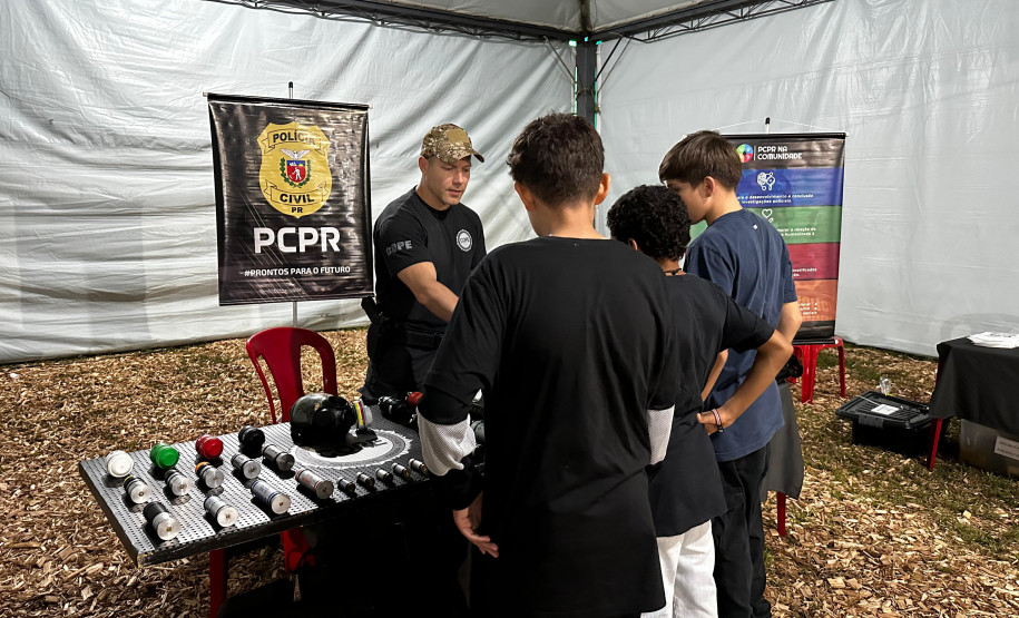 PCPR na Comunidade leva serviços de polícia judiciária e exposições para mais de 5 mil pessoas