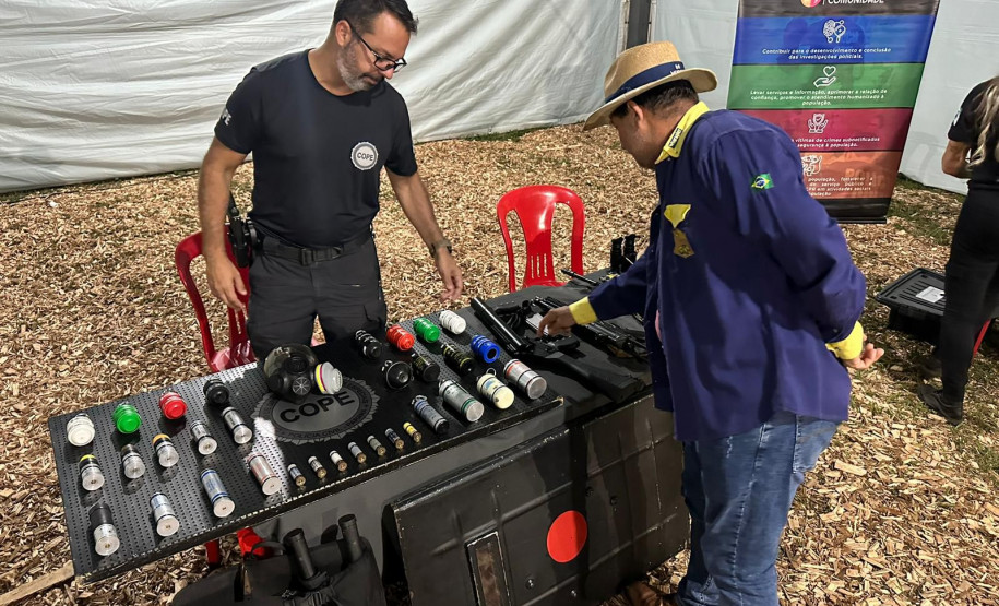 PCPR na Comunidade leva serviços de polícia judiciária e exposições para mais de 5 mil pessoas