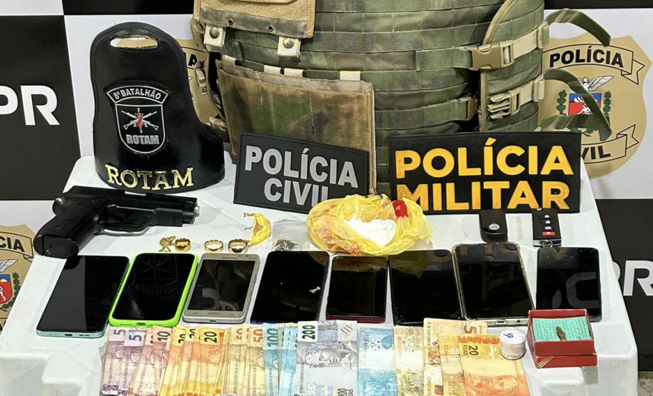 PCPR e PMPR prendem três pessoas por tráfico de drogas em Nova Esperança