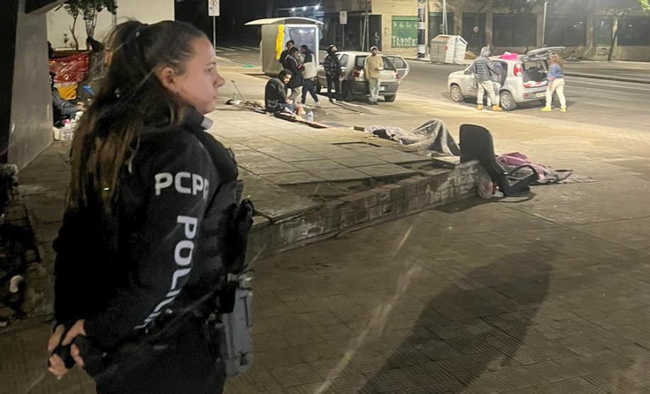 Com 104 agentes e muita tecnologia, forças de segurança do PR seguem apoiando o RS