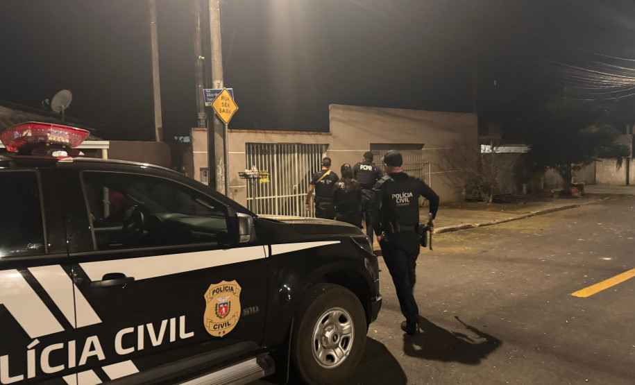 PCPR prende quatro integrantes de organização criminosa ligada a furtos e roubos em Piraquara