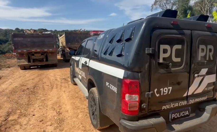 PCPR prende três pessoas por crimes ambientais em Campo Magro