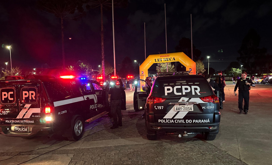 PCPR participa da Operação Lei Seca em Curitiba