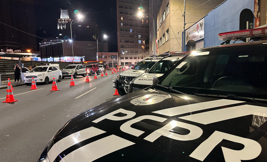 PCPR participa da Operação Lei Seca em Curitiba